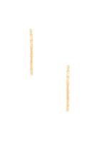 Bamboo Hoop Earrings