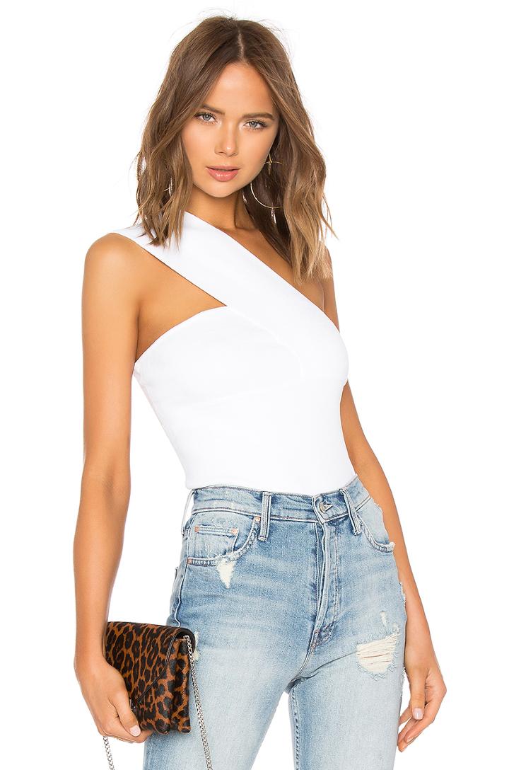 One Shoulder Tube Top