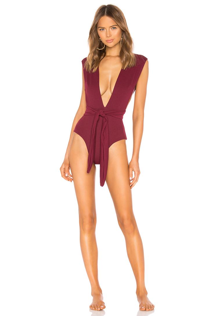 Band V Crepe One Piece