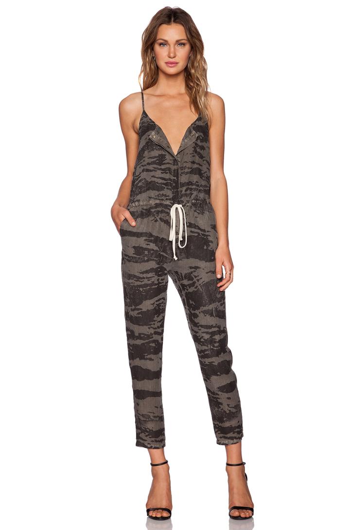 Linen Strappy Jumpsuit