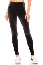 High Waist Posh Velvet Legging