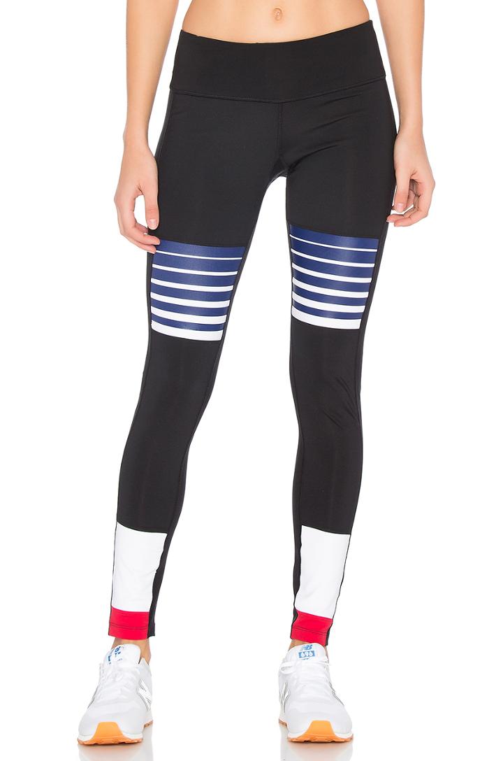 Field Legging In Black, Horizon, & White