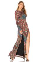Bolnisi Rug Open Back Maxi Dress