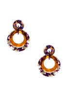 Banded Hoop Earrings