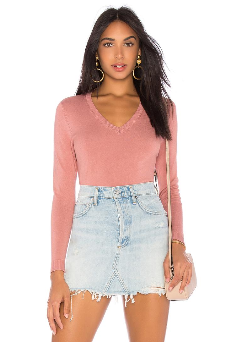 Signature V Neck Sweater