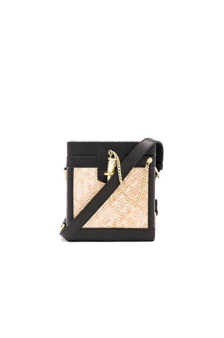 L'echelle Rattan Crossbody