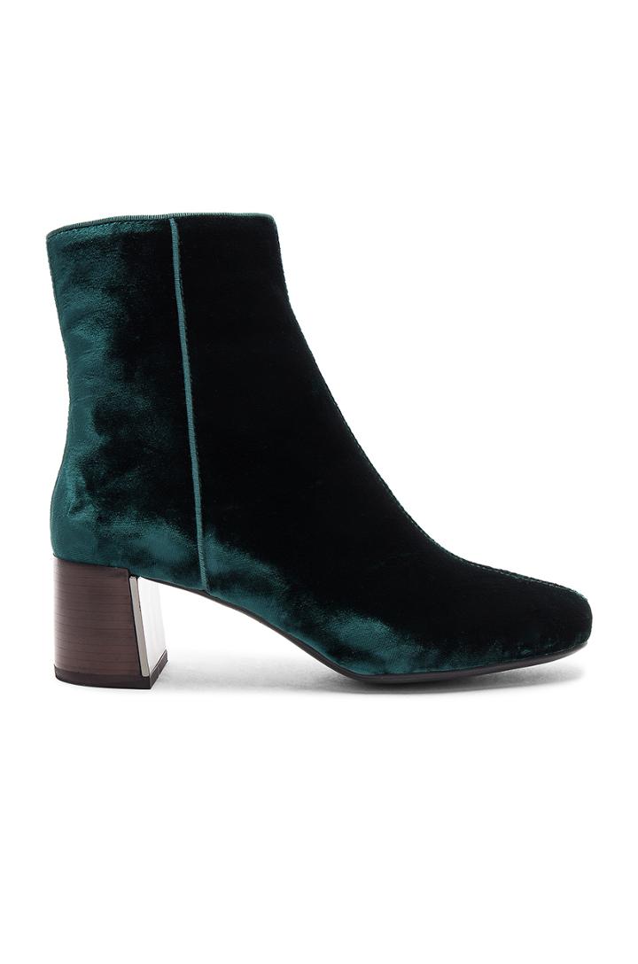 Velvet Short Bootie