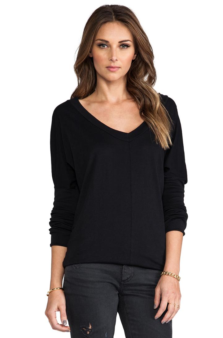 Long Sleeve Jersey V-neck
