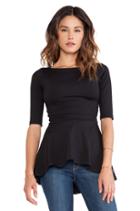 Low Back Flare Top