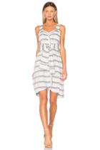 Tie Front Stripe Dress