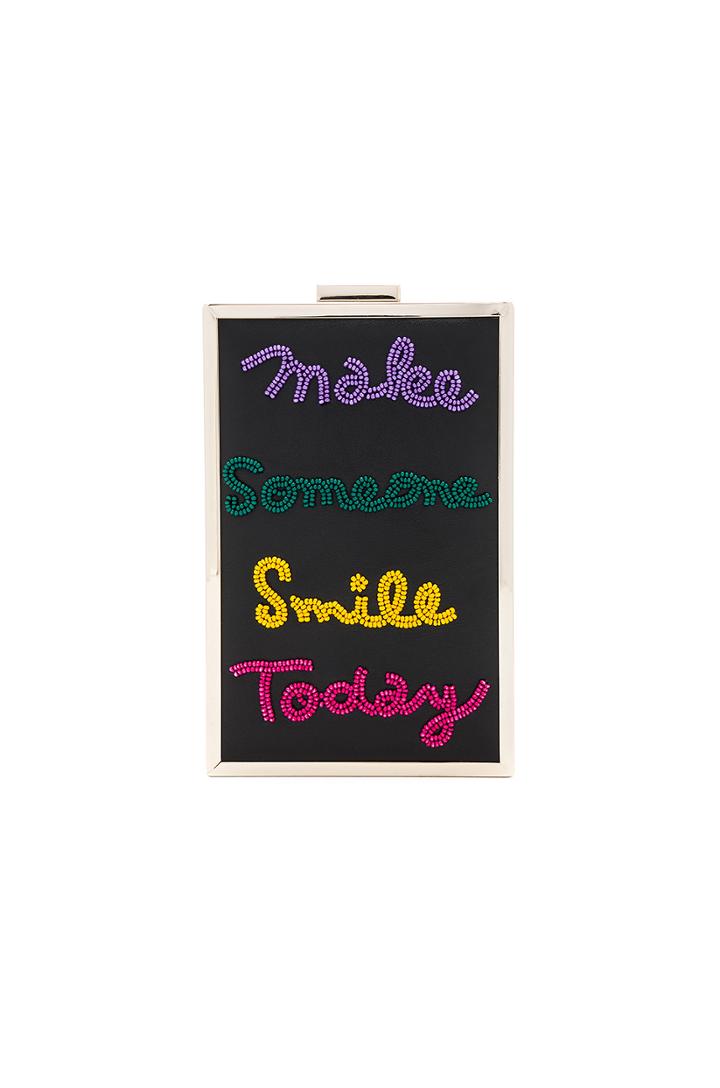 Sophia Embellished North South Clutch