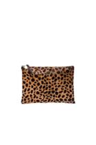 Flat Calf Hair Clutch