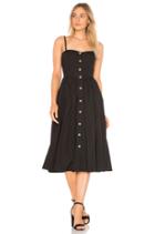 Perfect Peach Poplin Midi Dress