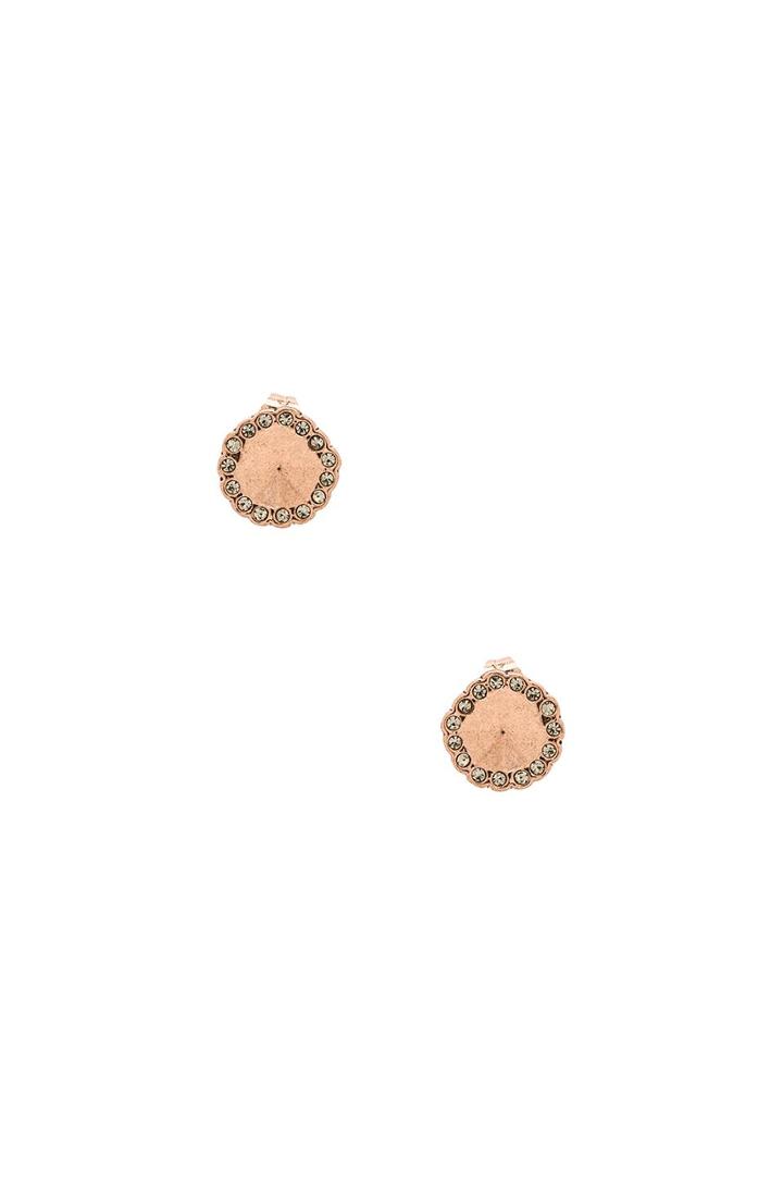 Geodesic Stud Earring