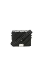 Diagonal Padded Flap Bag