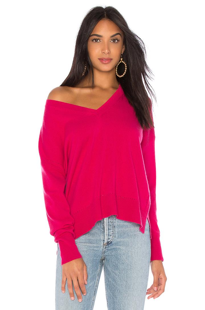 Relaxed V-neck Sweater