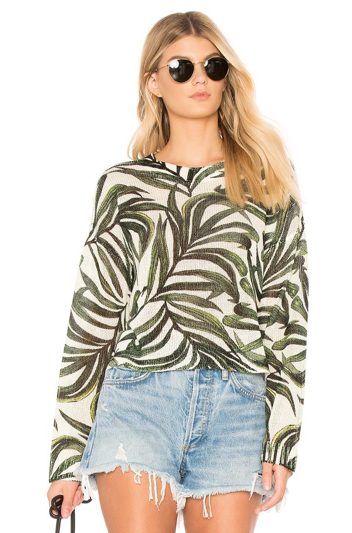 Cropped Varsity Sweater
