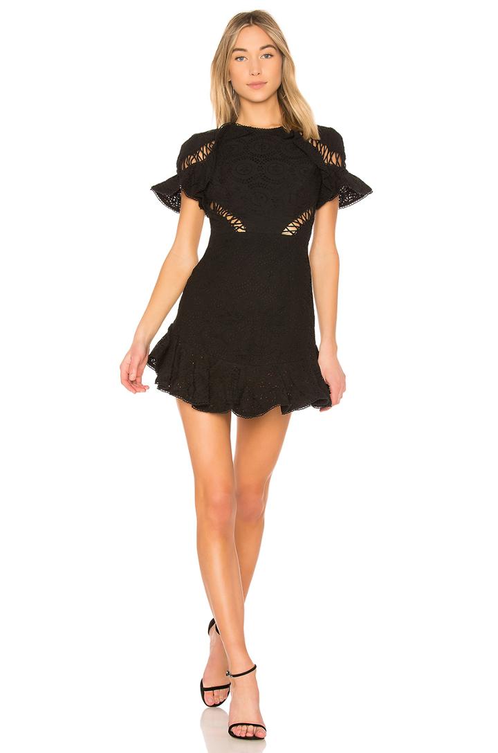Helm Circles Flutter Dress