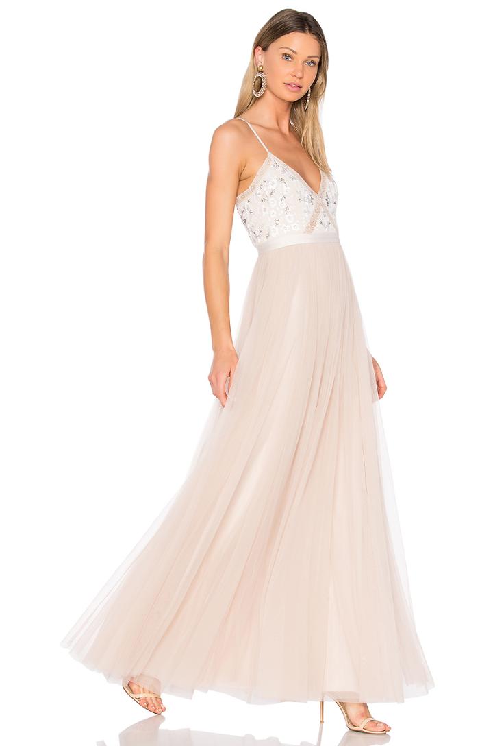 Threadwork Lace Gown