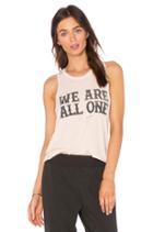 We Are All One Studio Tank