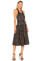 Frame Halter Midi Dress