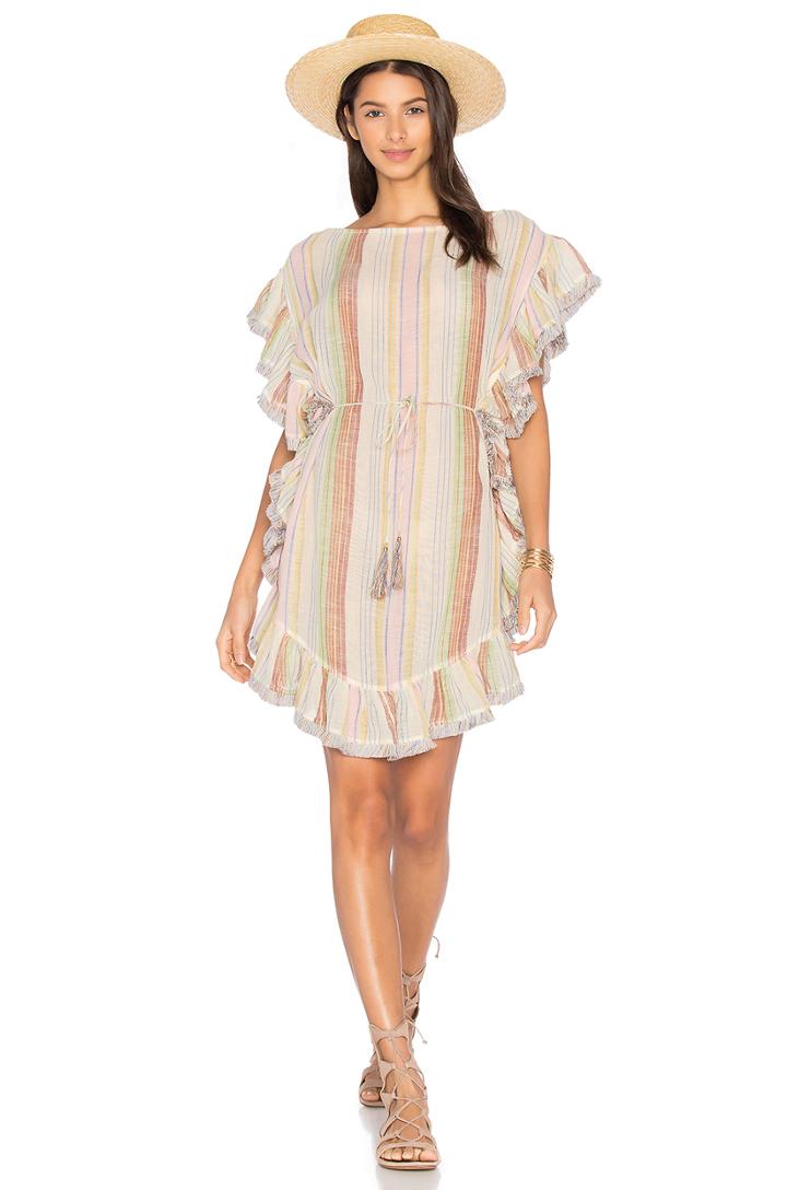 Tropicale Flutter Fringe Dress