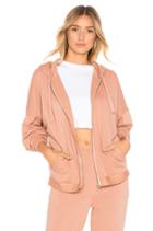Tonal Logo Full Zip Hoodie