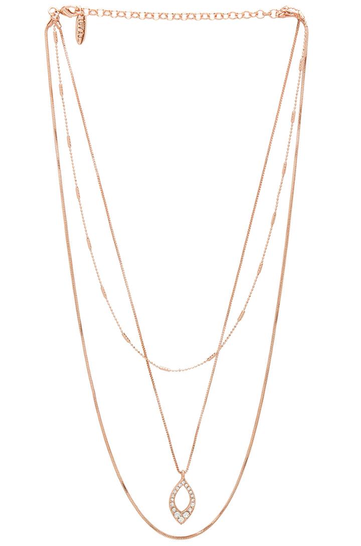 The Pave Marquise Charm Necklace