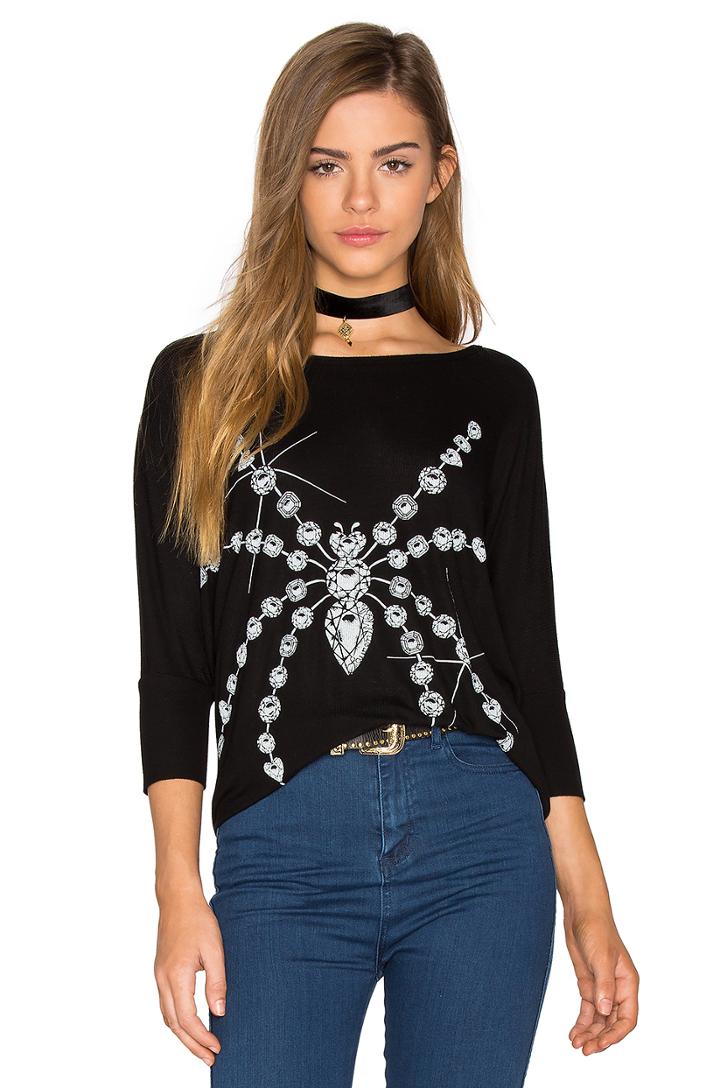 Karla 3/4 Draped Tee
