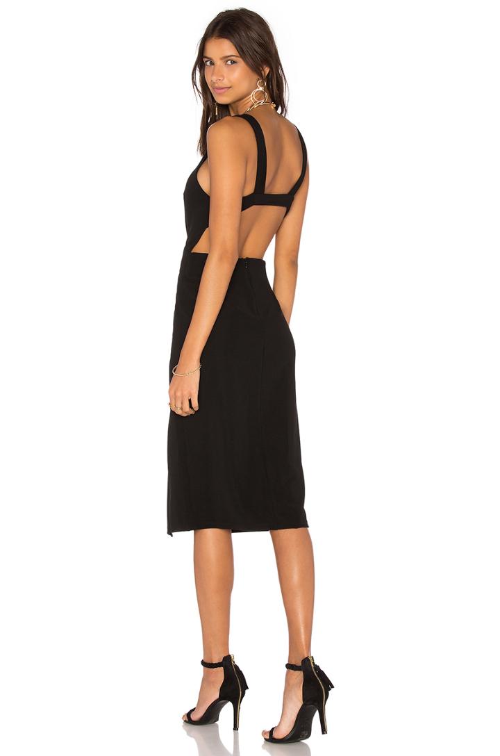 Strappy Back Midi Dress