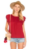 The Tassel Flutter Top