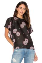 Stripe Floral Top