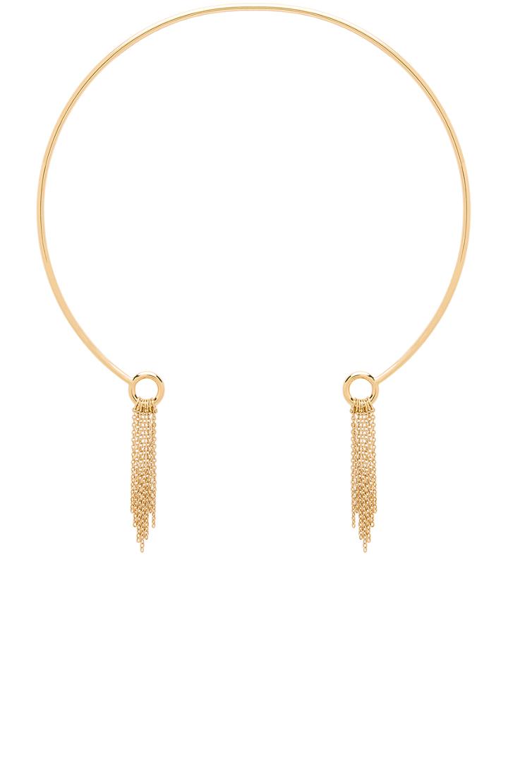 Wire Fringe Necklace