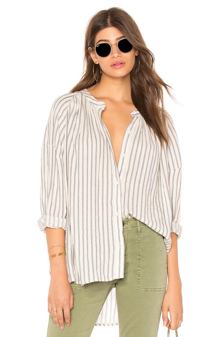 Pirouette Stripe Button Down