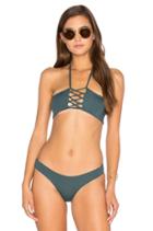 Lace Up Bandeau Top