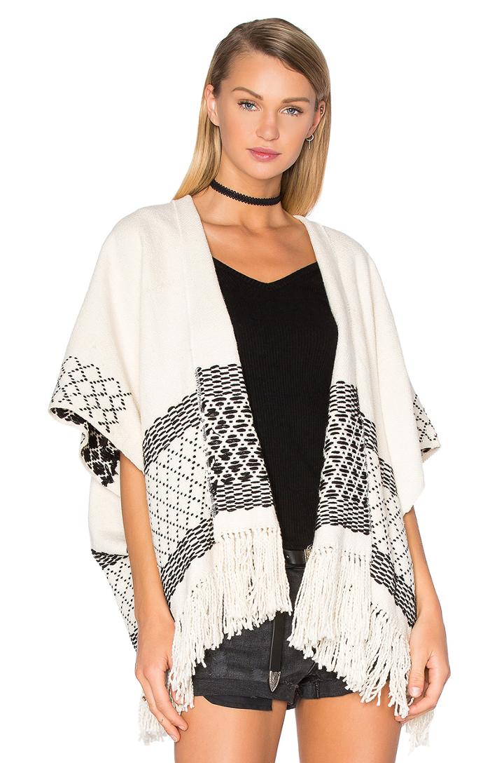 Yuma Woven Poncho