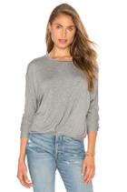 Tencel Jersey Drape Front Top