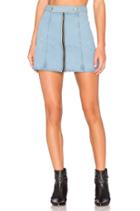 X Revolve High Waist Zip Skirt