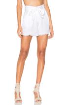 Frayed Twill Short