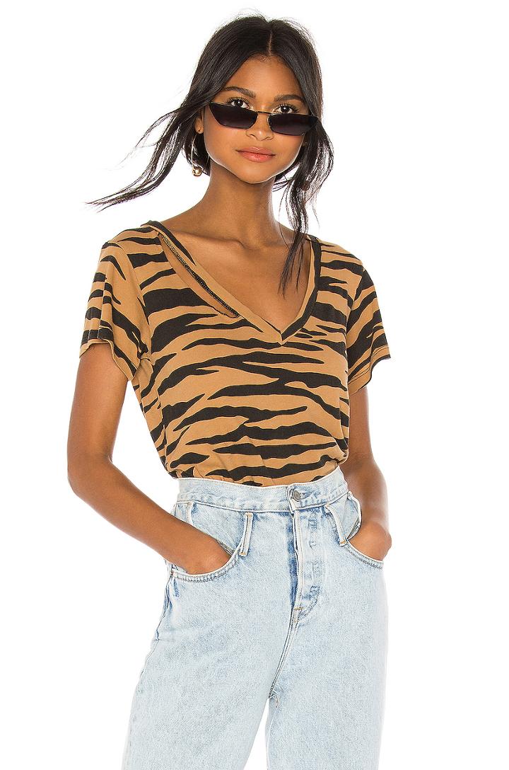 Fallon V Neck Tee