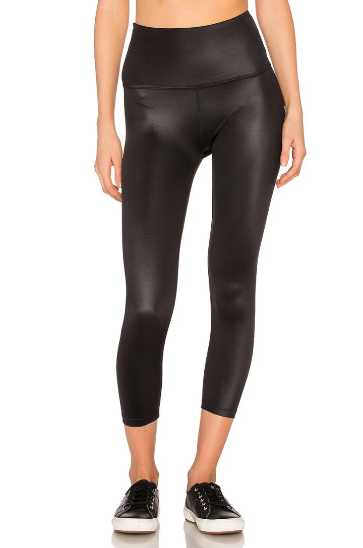 Gloss Over High Waist Capri