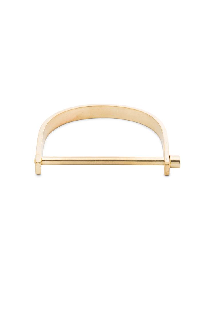 Brass U Cuff