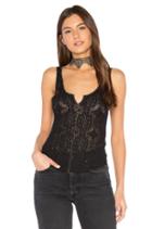 Piece Dye Pucker Lace Cami