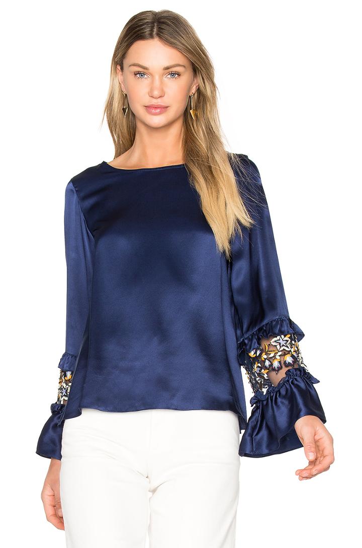 Ruffle Sleeve Top