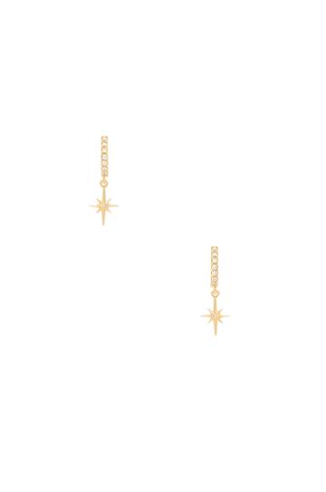 Star Huggie Earring