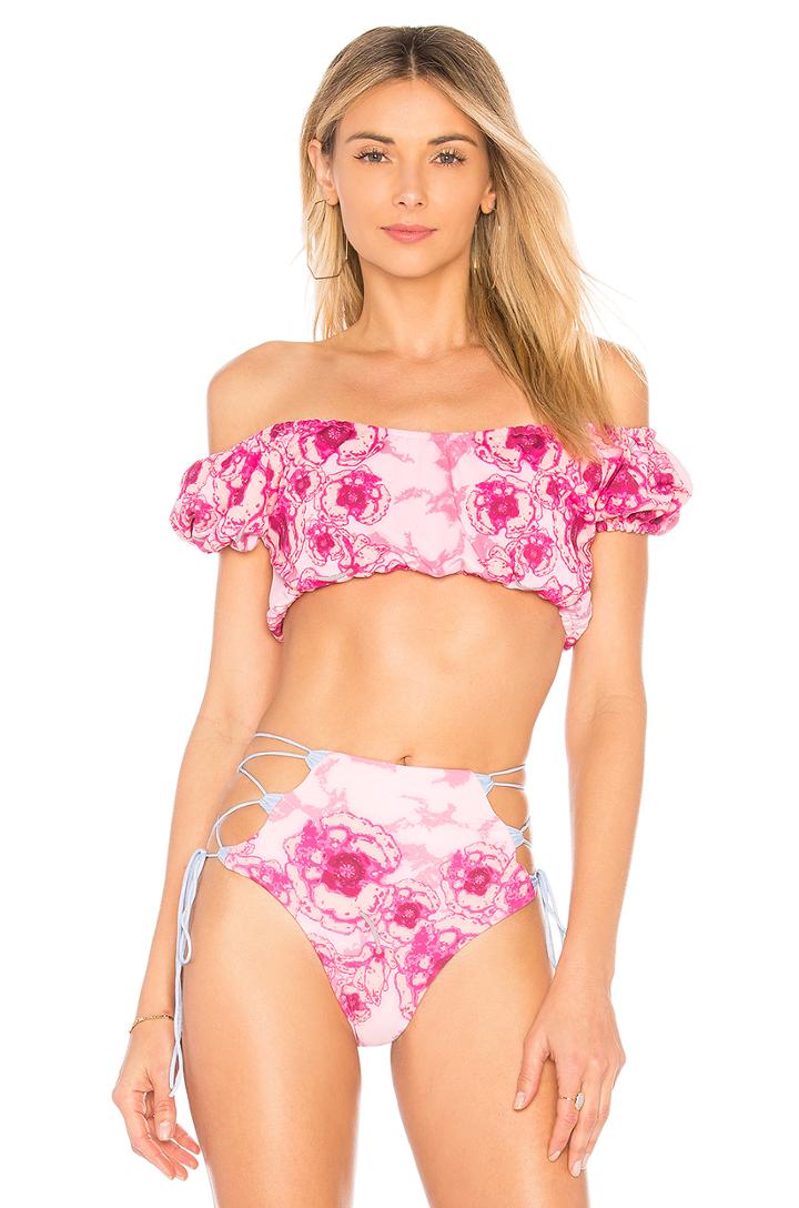 Full Bloom Reversible Bikini Top