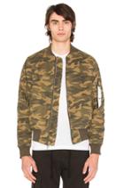 Camo Washed Bomber