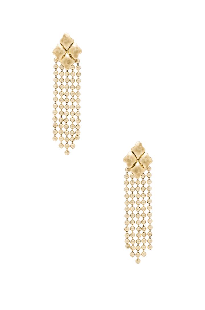 Beaded Chandelier Earring
