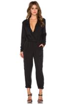 Long Sleeve Collard Jumpsuit