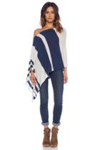 Chumash Stripe Poncho
